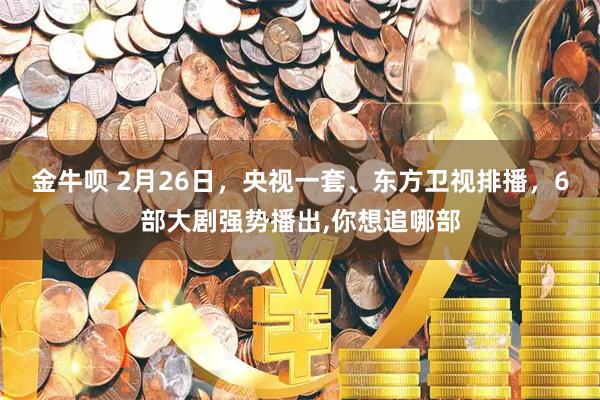 金牛呗 2月26日,央视一套、东方卫视排播,6部大剧强势播出,你想追哪部