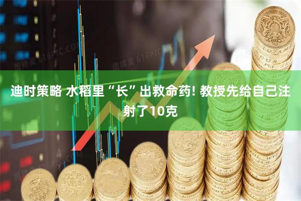 迪时策略 水稻里“长”出救命药! 教授先给自己注射了10克